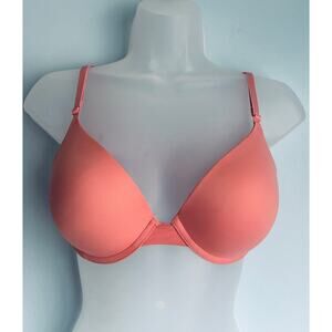 PINK Victoria's Secret Push Up Bra Soft Coral 34C